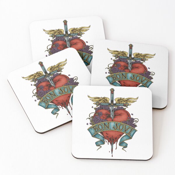 Item preview, Bon Jovi Forever Floral Logo  designed and sold by Breannarts.