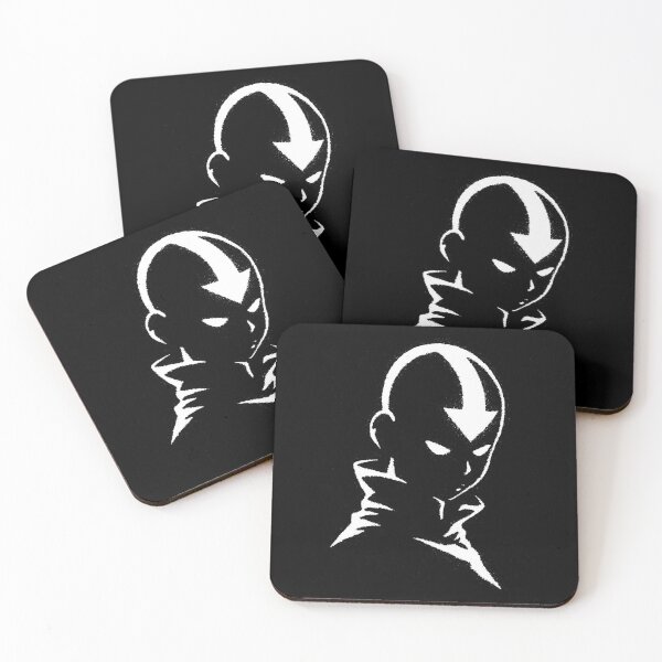 Item preview, Aang grunge stencil Last Airbender designed and sold by blackdogshop.