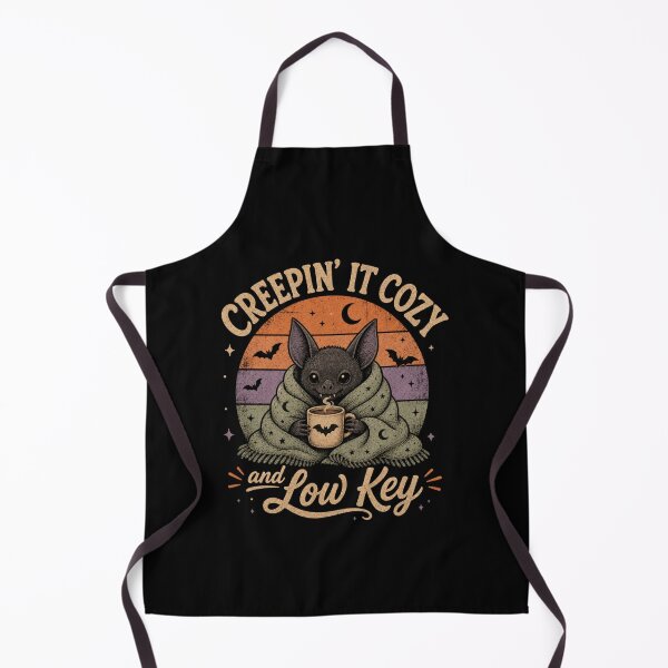 Item preview, Creepin' It Cozy Low Key Bat Coffee Lover designed and sold by StuckOnTees.