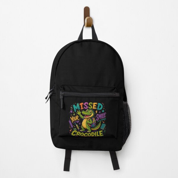 Item preview, Missed Your Smile Crocodile A Fun Design For Kids and School designed and sold by DarkRelicStudio.