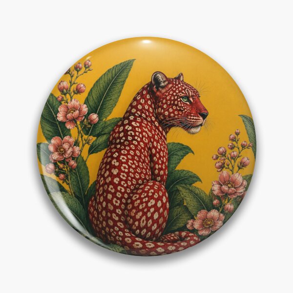 Item preview, Crimson Leopard in Bloom designed and sold by Rohan132.