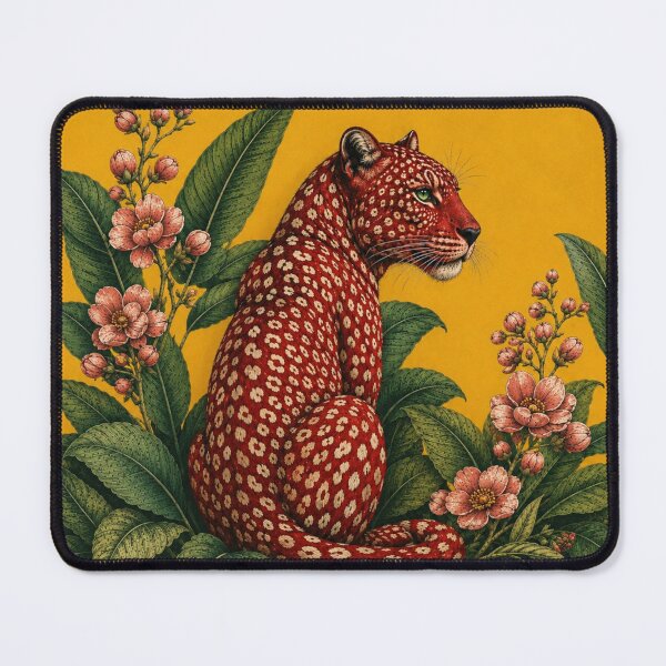 Item preview, Crimson Leopard in Bloom designed and sold by Rohan132.