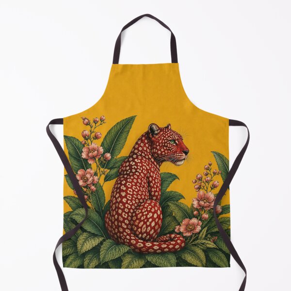 Item preview, Crimson Leopard in Bloom designed and sold by Rohan132.