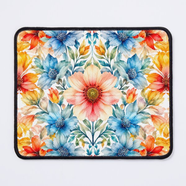Item preview, Watercolor Floral Pattern designed and sold by behappyandrelax.