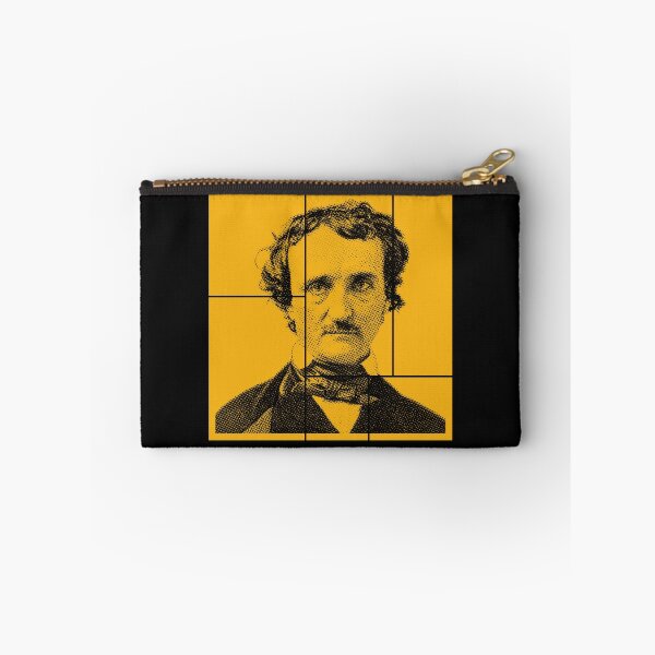 Item preview, Edgar Allan Poe halftone mondrian style portrait designed and sold by CMYKStudio.