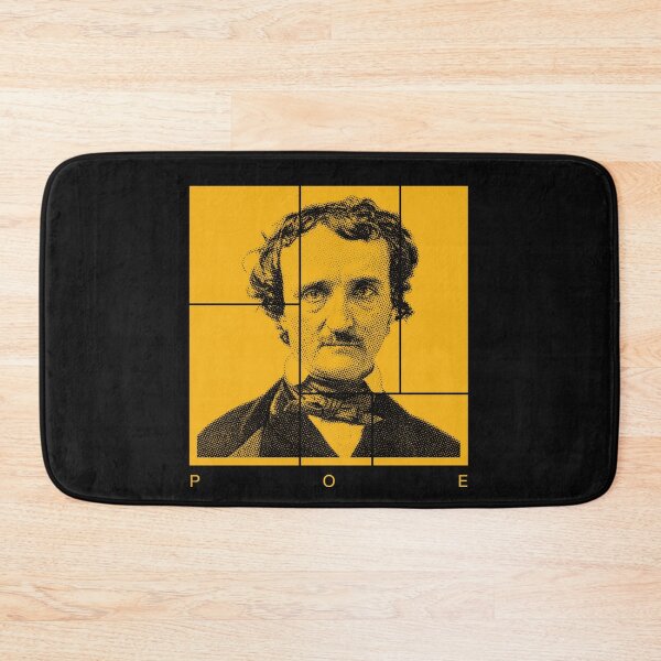 Item preview, Edgar Allan Poe halftone mondrian style portrait designed and sold by CMYKStudio.