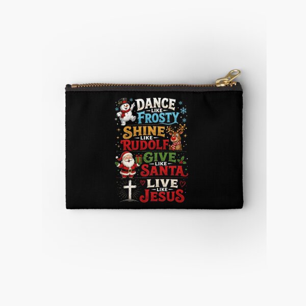 Item preview, Dance Like Frosty Shine Like Rudolf Give Like Santa Live Like Jesus | Christian Christmas designed and sold by Obinne.