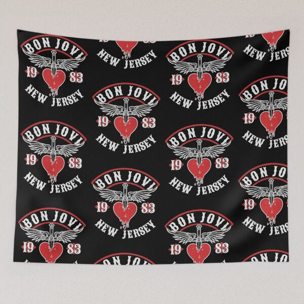 Item preview, Bon Jovi New Jersey 1983 designed and sold by Breannarts.
