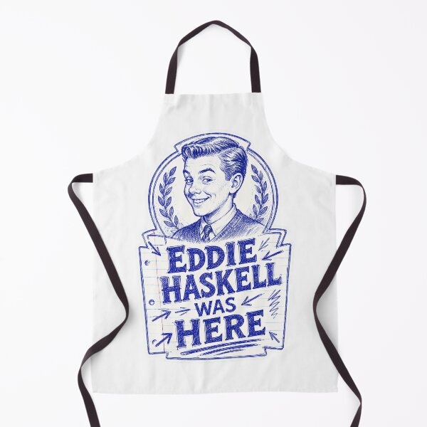 Item preview, Eddie Haskell Was Here – Vintage Notebook Doodle designed and sold by Snarky Threads.