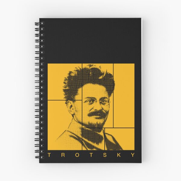 Item preview, Lev Trotsky halftone mondrian style portrait designed and sold by CMYKStudio.