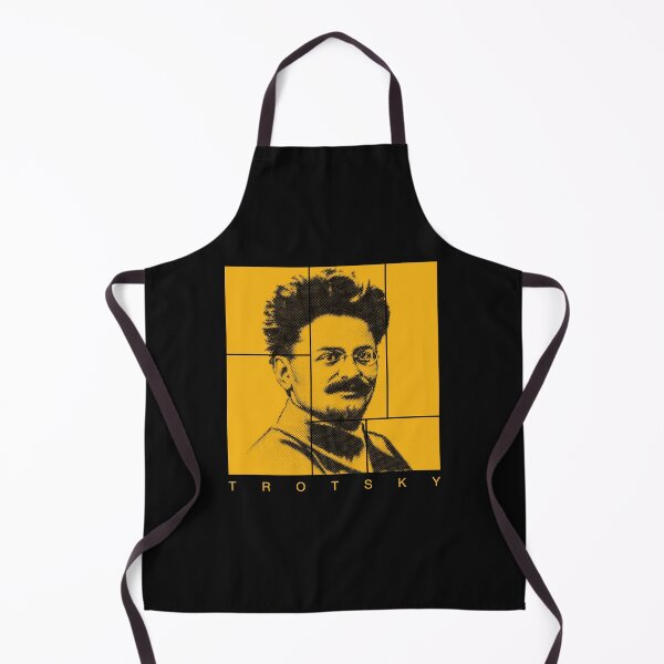 Item preview, Lev Trotsky halftone mondrian style portrait designed and sold by CMYKStudio.