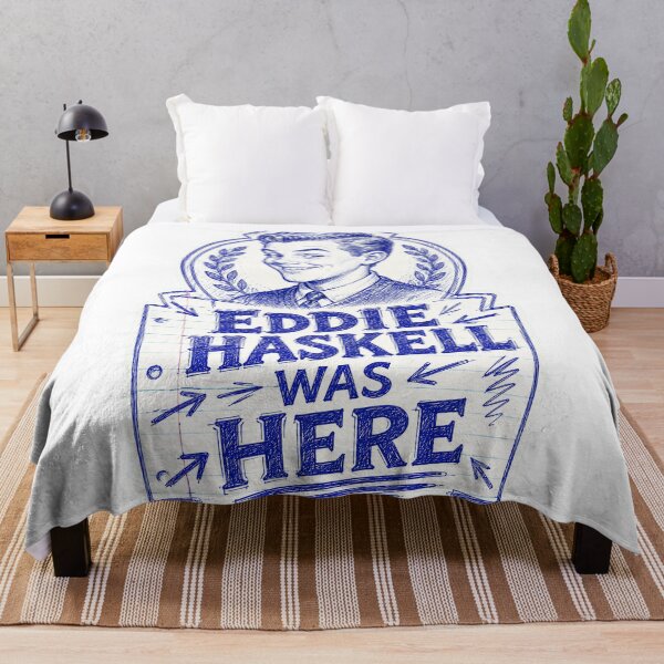 Item preview, Eddie Haskell Was Here – Vintage Notebook Doodle designed and sold by Snarky Threads.