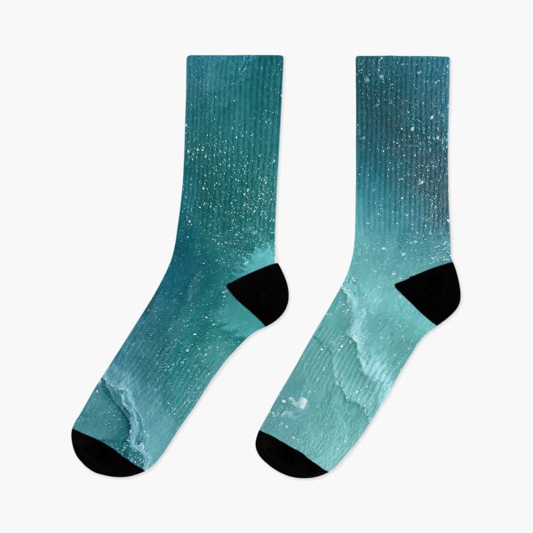 Item preview, Watercolor Galaxy Emerald Teal Painted Space designed and sold by FrostyFrisby.