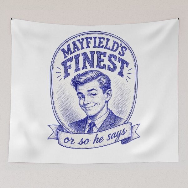 Item preview, Eddie Haskell – Mayfield’s Finest Classic TV Portrait designed and sold by Snarky Threads.