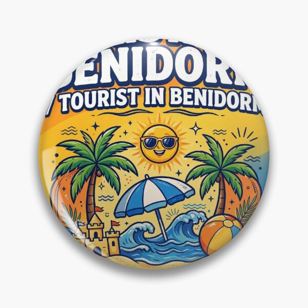 Item preview, TURISTA EN BENIDORM / TOURIST IN BENIDORM | Souvenir T-Shirt Spain designed and sold by Softlife by Harvir.