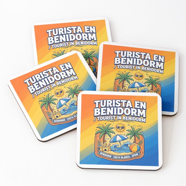 Item preview, TURISTA EN BENIDORM / TOURIST IN BENIDORM | Souvenir T-Shirt Spain designed and sold by Harvirkaur.
