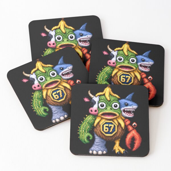 Item preview, Retro Pixel Art Hybrid Monster Character 67 designed and sold by MariaPCMaria.