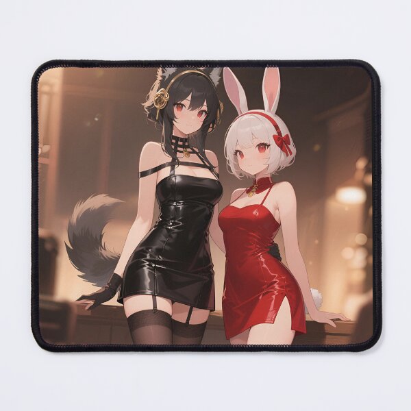 Item preview, Waifu Bunny and Wolf sexy leather dress stockings designed and sold by ShidoArt.