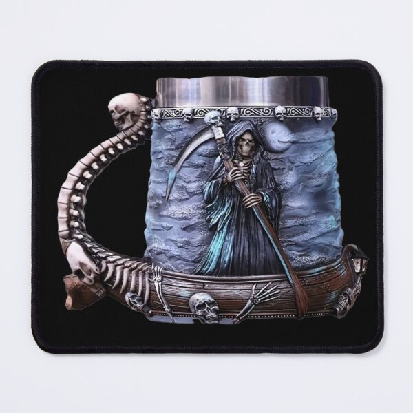 Item preview, Gothic Grim Reaper Sculpted Mug designed and sold by TroviTutto.