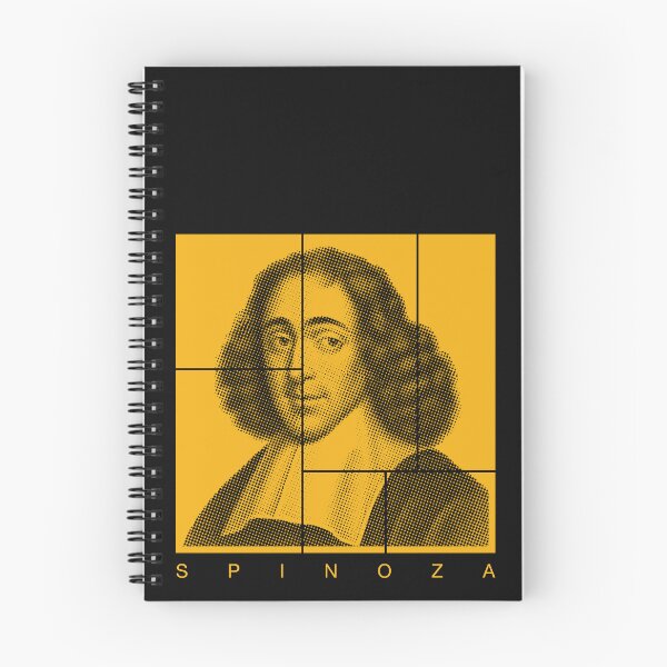 Item preview, Baruch Spinoza halftone mondrian style portrait designed and sold by CMYKStudio.