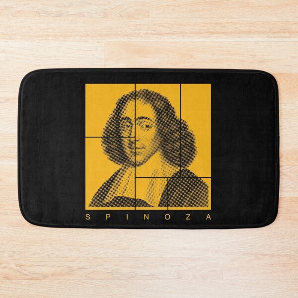 Item preview, Baruch Spinoza halftone mondrian style portrait designed and sold by CMYKStudio.