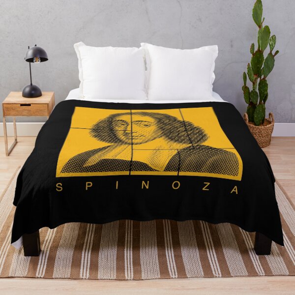 Item preview, Baruch Spinoza halftone mondrian style portrait designed and sold by CMYKStudio.