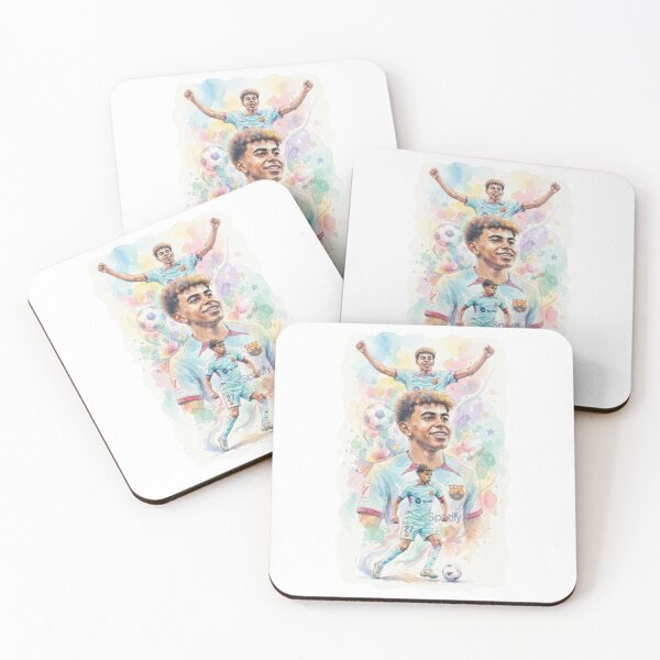 Item preview, Lamine Yamal Aesthetic Pastel Watercolor designed and sold by annaarthk.