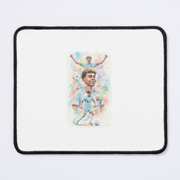 Item preview, Lamine Yamal Aesthetic Pastel Watercolor designed and sold by annaarthk.