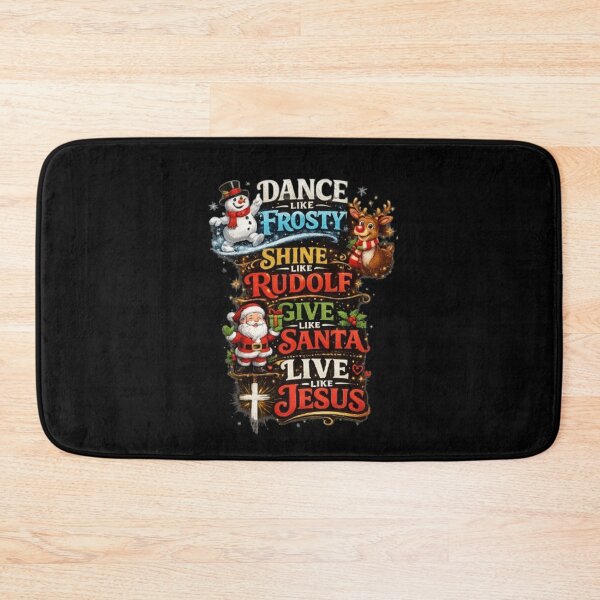Item preview, Dance Like Frosty Shine Like Rudolf Give Like Santa Live Like Jesus | Christian Christmas designed and sold by Obinne.
