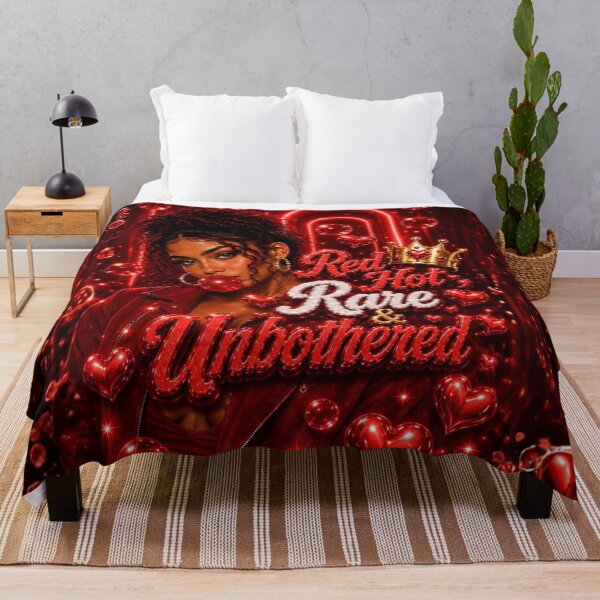 Item preview, Red Hot, Rare Unbothered designed and sold by HouseofMarlow.