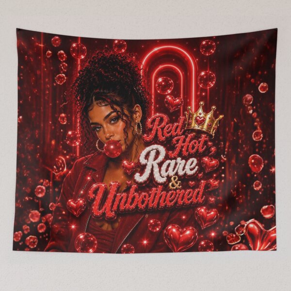 Item preview, Red Hot, Rare Unbothered designed and sold by HouseofMarlow.