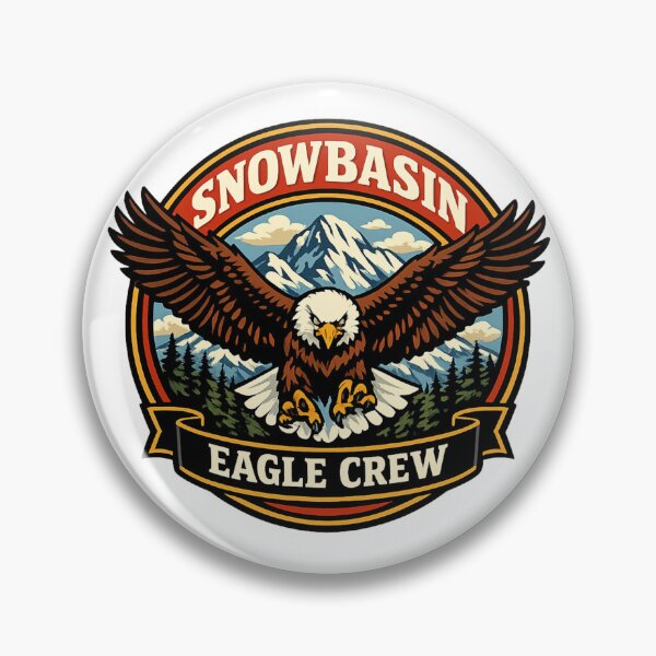 Item preview, Snowbasin Eagle Crew Badge designed and sold by Dresut.
