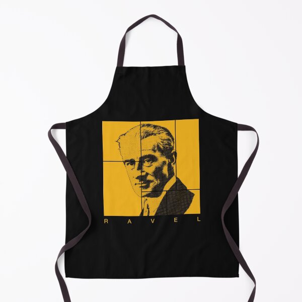 Item preview, Maurce Ravel halftone mondrian style portrait designed and sold by CMYKStudio.