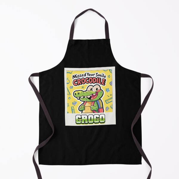 Item preview, Missed Your Smile Crocodile A Fun Design For Kids and School designed and sold by DarkRelicStudio.