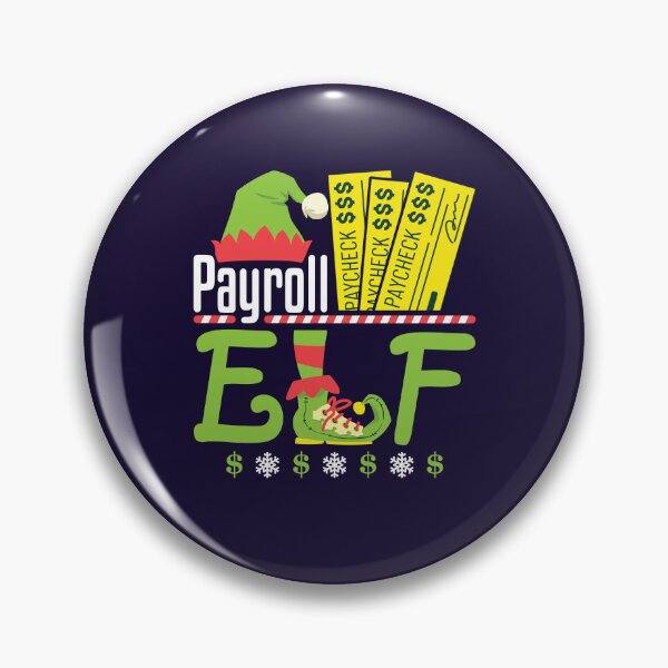Item preview, Payroll Elf Christmas Xmas Payroll Clerk Manager designed and sold by jaygo.