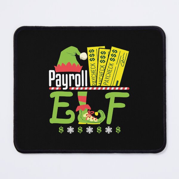 Item preview, Payroll Elf Christmas Xmas Payroll Clerk Manager designed and sold by jaygo.