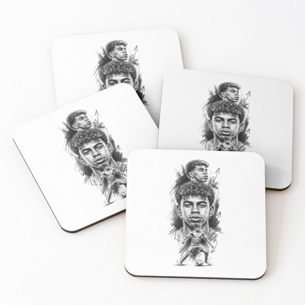 Item preview, Lamine Yamal Charcoal designed and sold by annaarthk.