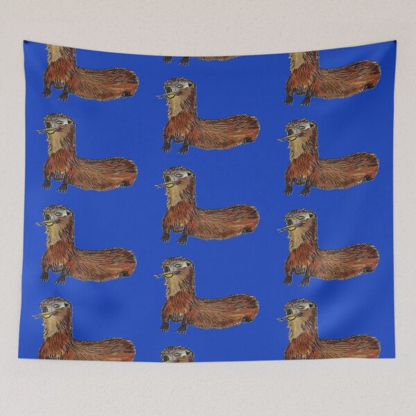 Item preview, Otters carnivorous mammals  designed and sold by bluebells2642.
