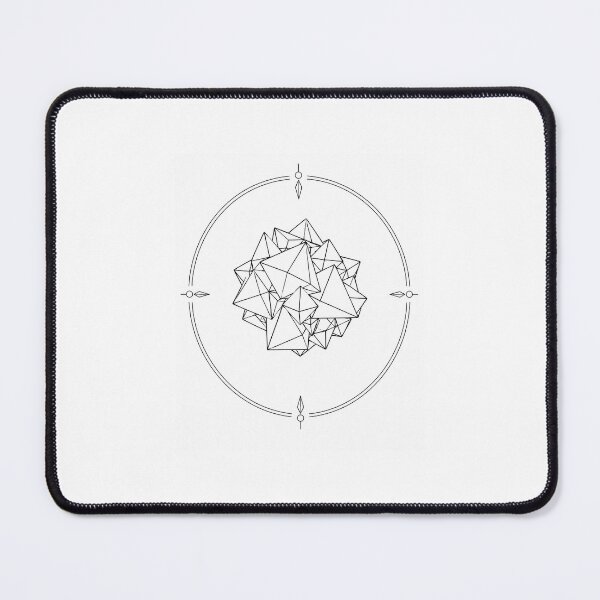 Item preview, Sphalerite Emblem | Minimal Nordic Mineral Illustration designed and sold by Norvian.