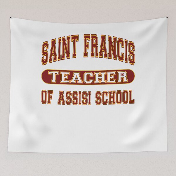 Item preview, Saint Francis of Assisi School Teacher designed and sold by MathWare MathClips.
