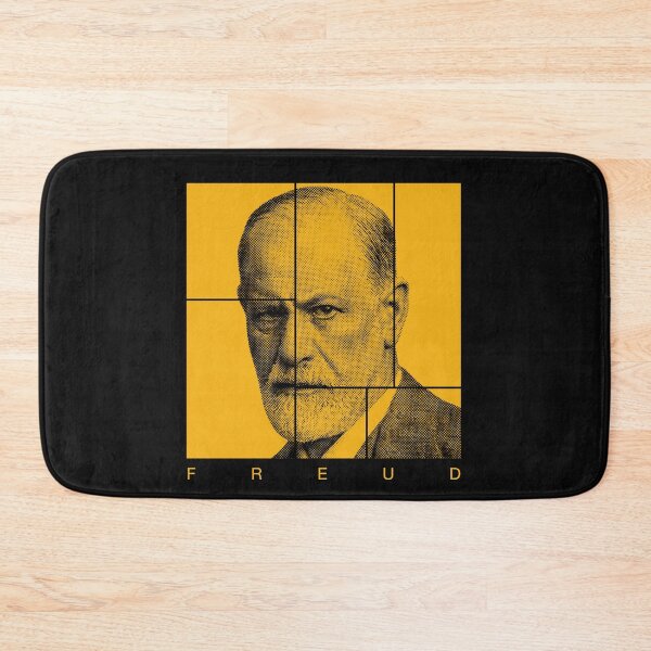 Item preview, Sigmund Freud halftone mondrian style portrait designed and sold by CMYKStudio.