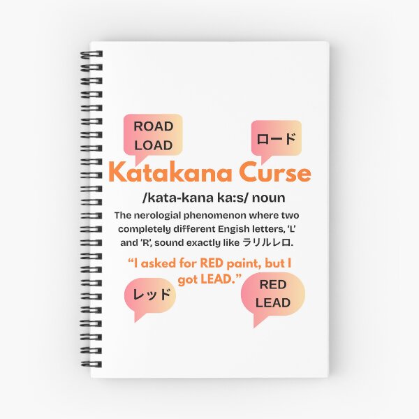 Item preview, Katakana Curse Orange designed and sold by izoomiY.