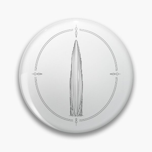 Item preview, Ulexite Emblem | Minimal Nordic Mineral Illustration designed and sold by Norvian.