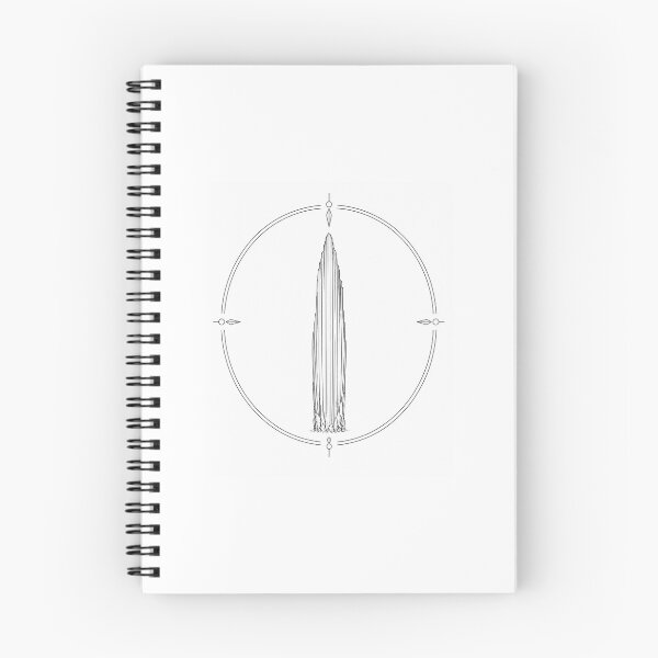Item preview, Ulexite Emblem | Minimal Nordic Mineral Illustration designed and sold by Norvian.