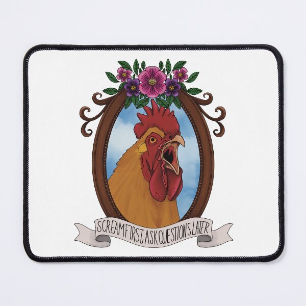 Item preview, Scream First, Ask Questions Later designed and sold by Kimberly Bone.