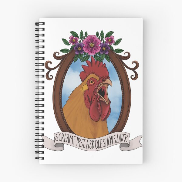 Item preview, Scream First, Ask Questions Later  designed and sold by Kimberly Bone.
