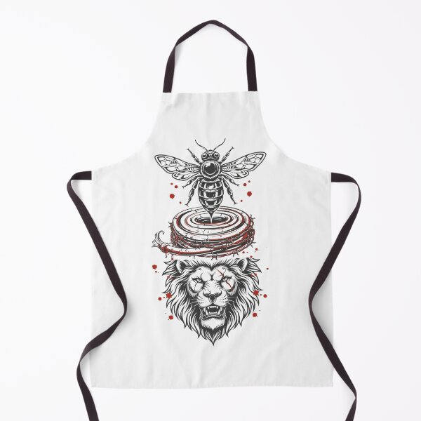 Item preview, Bee, Barbed Crown, Lion Tee v2 designed and sold by DarylWelsh2024.