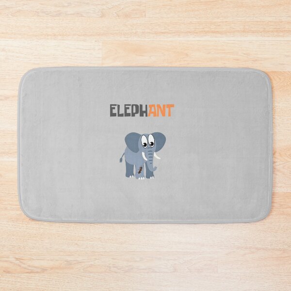 Item preview, Funny Elephant and Ant Wordplay - Clever Animal Graphic Art designed and sold by Sh4mp3r.