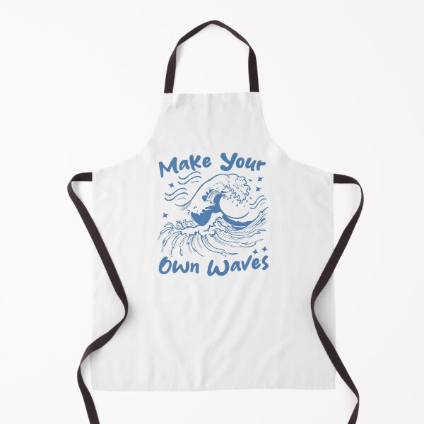 Item preview, Make Your Own Waves – Blue Ocean Crashing Wave Design designed and sold by THROUGH-LIFE.