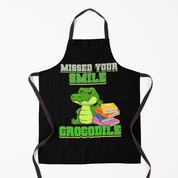 Item preview, Missed Your Smile Crocodile A Fun Design For Kids and School designed and sold by DarkRelicStudio.